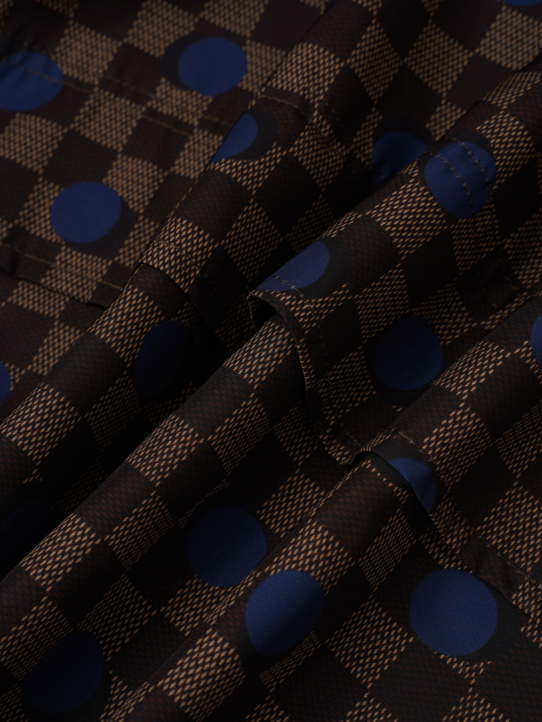 260901 New high-quality checkered polka dot hooded coat