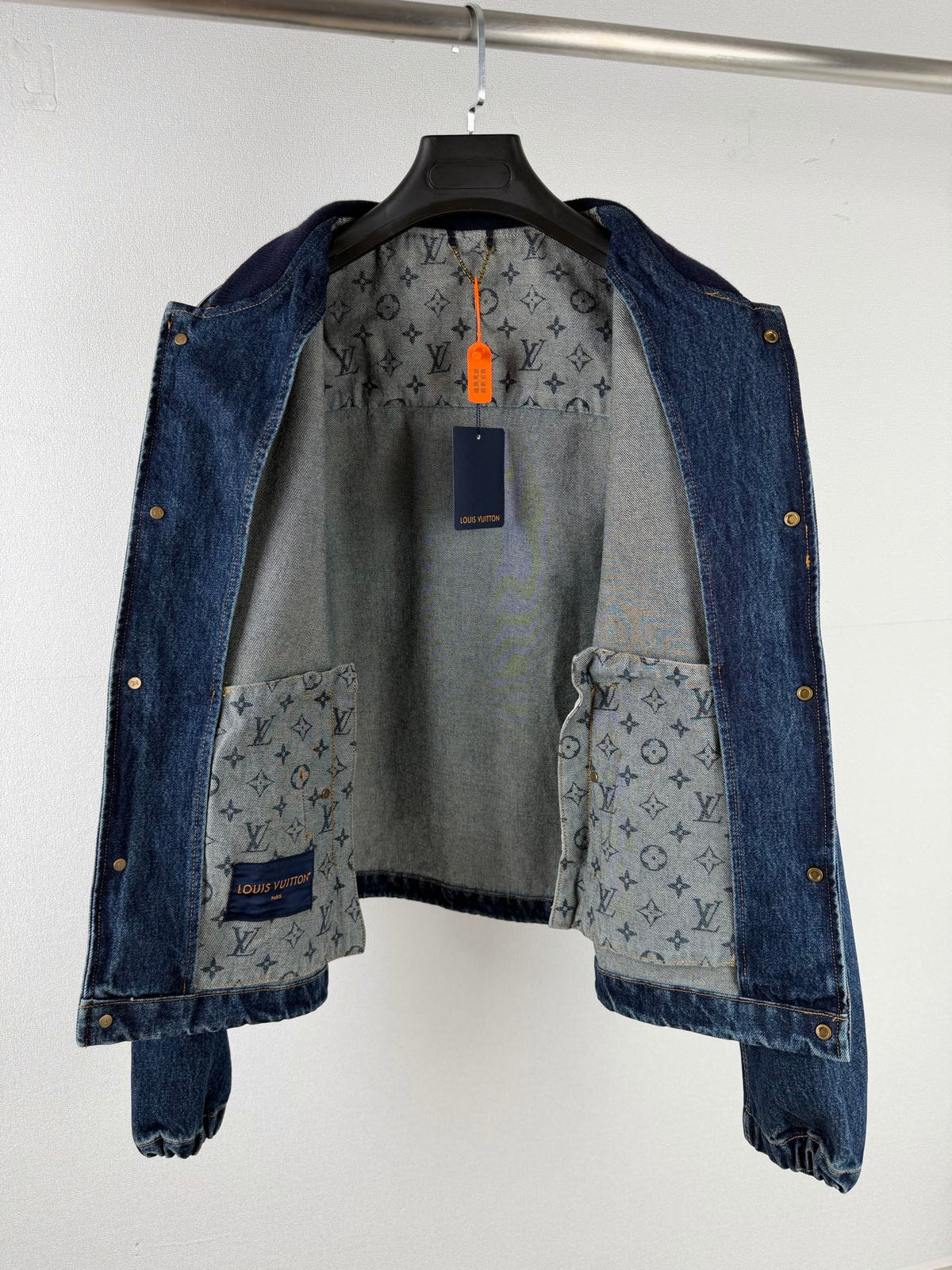 260901 New high-quality, minimalist basic baseball shirt design denim jacket