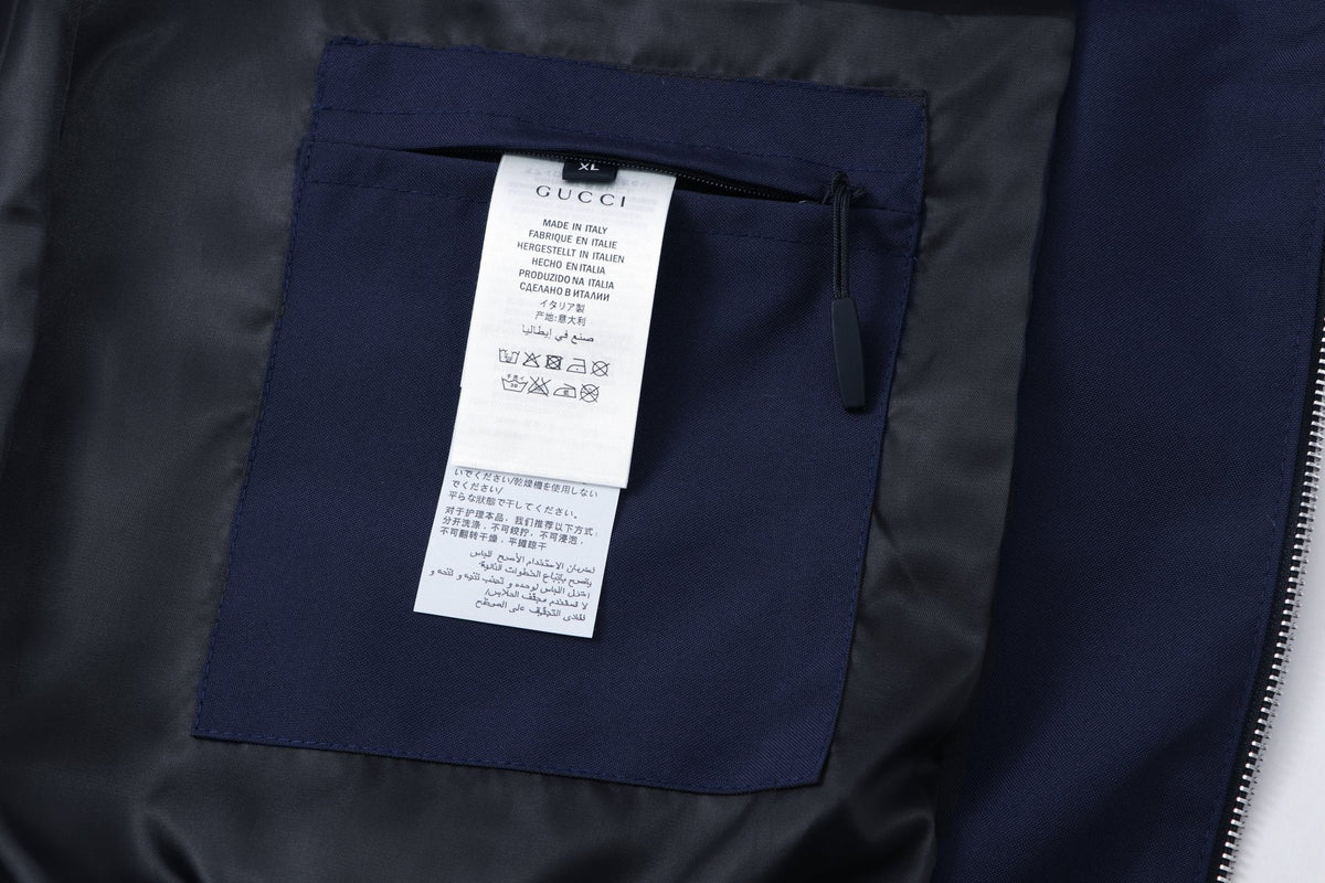 260917 New high-quality quilted and printed design windproof parka with zipper closure