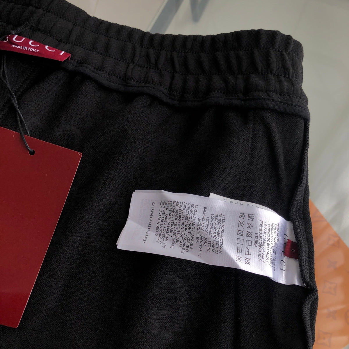 260928 New high-quality stitched fabric logo casual pants set