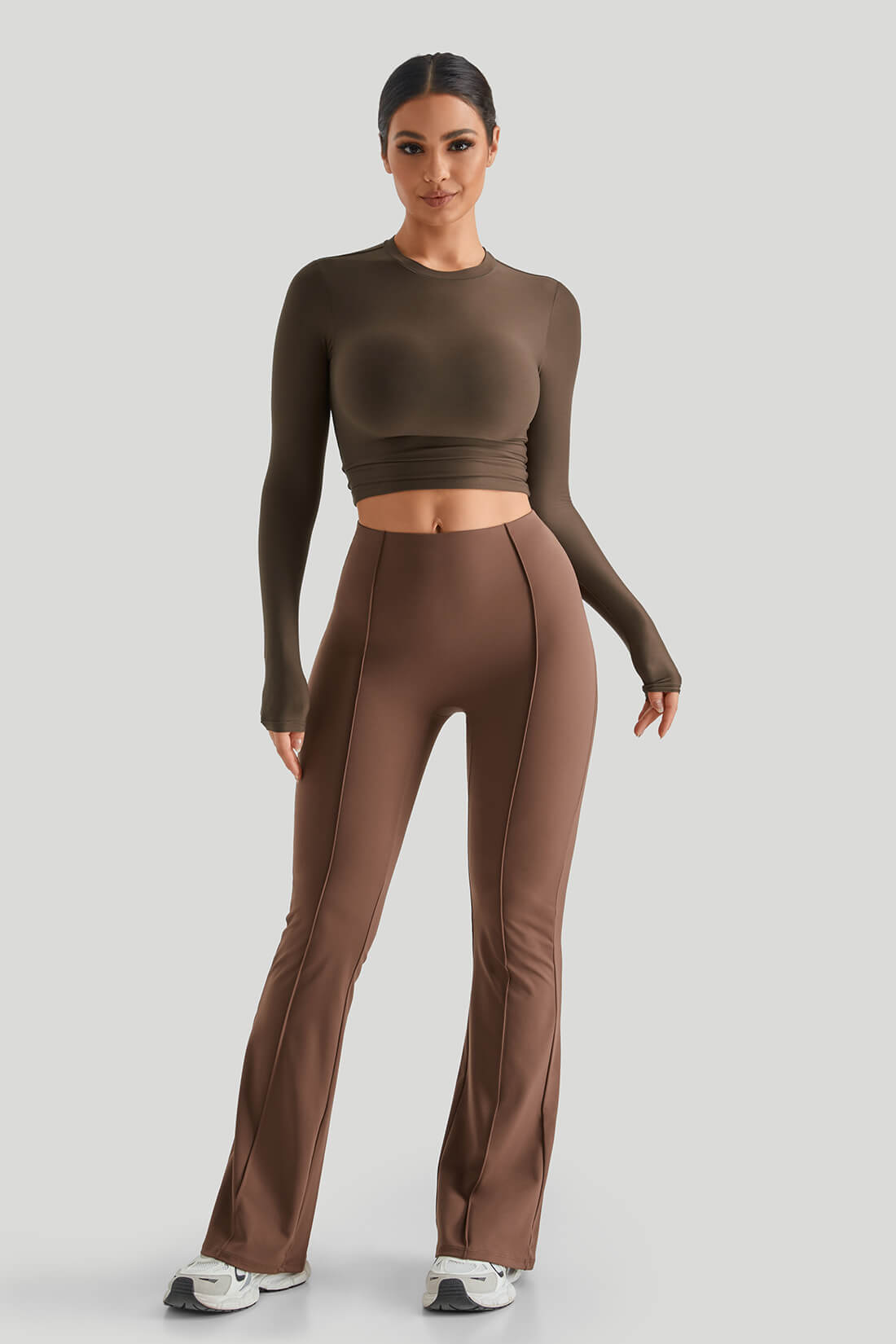 Long Sleeves Slim fit Flare leg Set