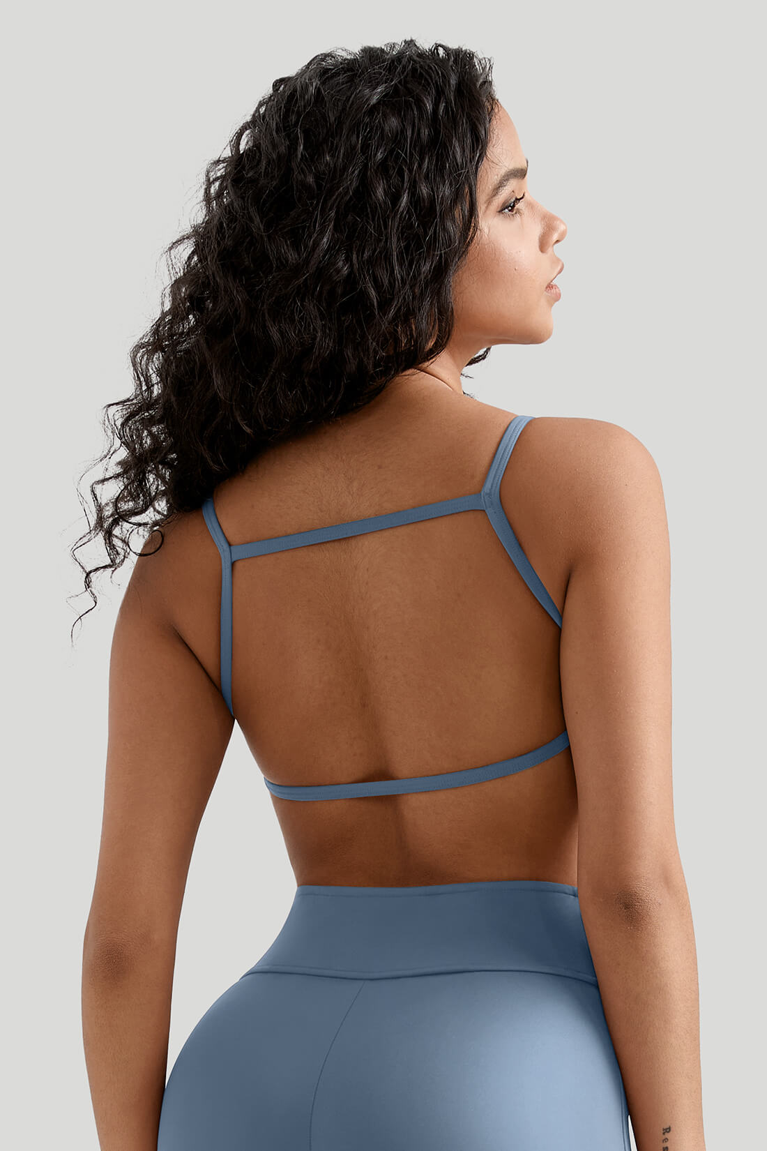 Backless Sexy 2Pcs Flare Leg Set