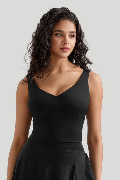 Breathable Cooling Skirted Cropped Sets