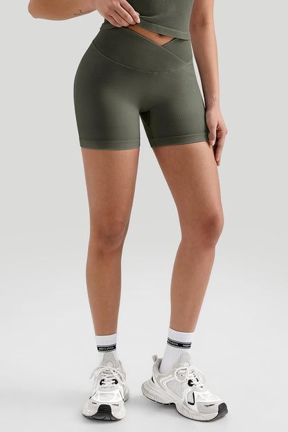Tummy Control V Waist Short Set