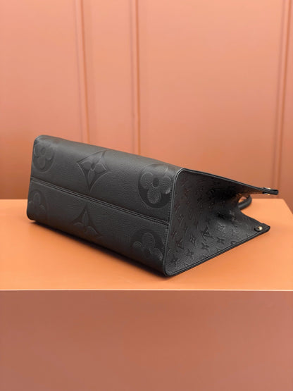 0528 OnTheGo MM Monogram Empreinte Leather