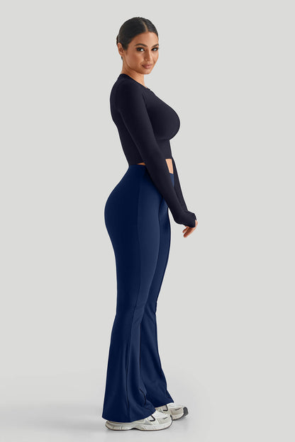 Long Sleeves Slim fit Flare leg Set