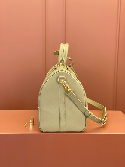0528 Keepall Bandoulière 45 Monogram Empreinte Leather
