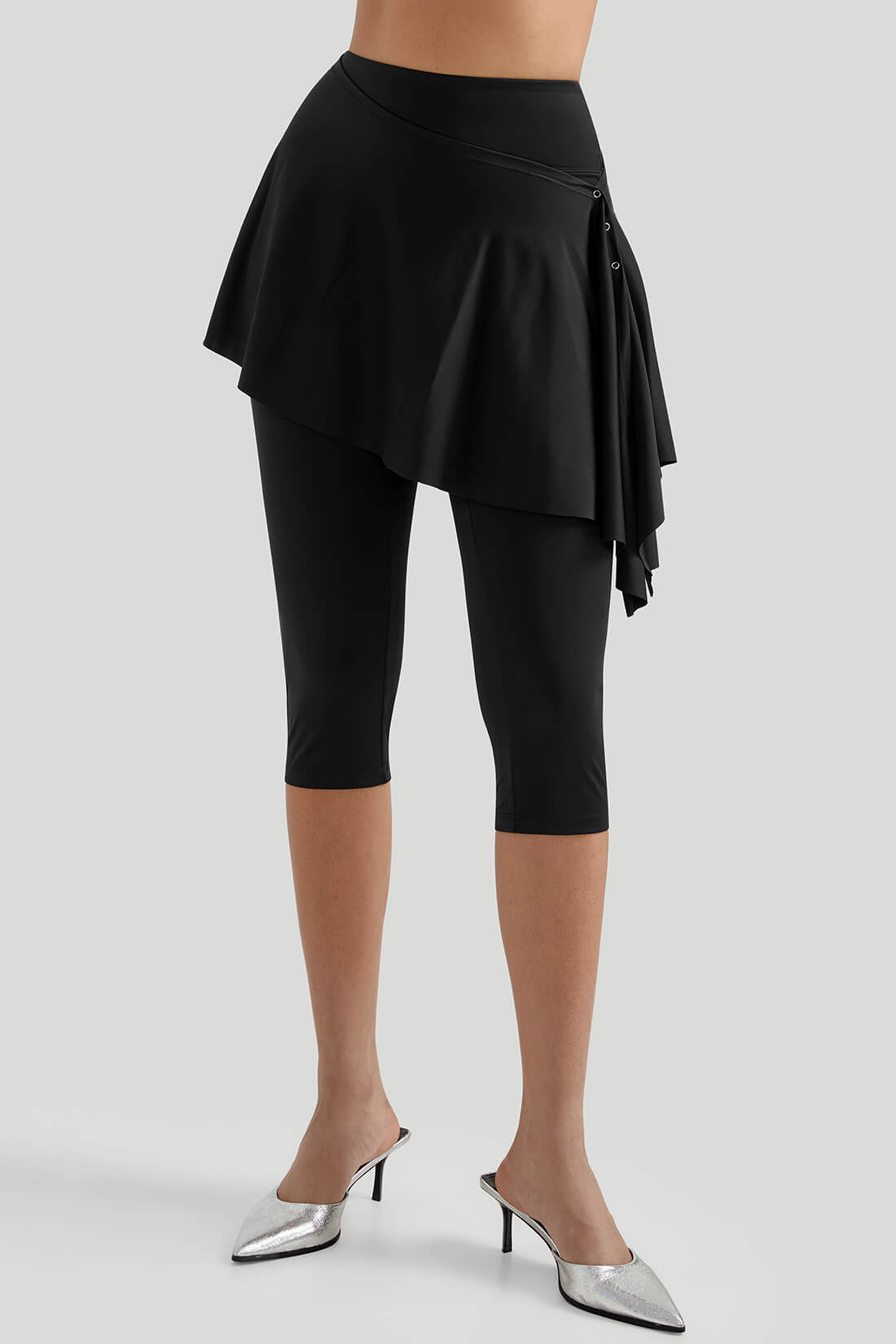 Cooling Skirted Cropped Legging