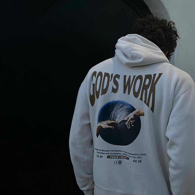 Psalm 139:14 Print Hoodie