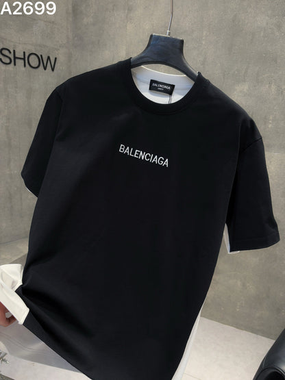 260428 New high-quality custom-made fabric embroidered T-shirt