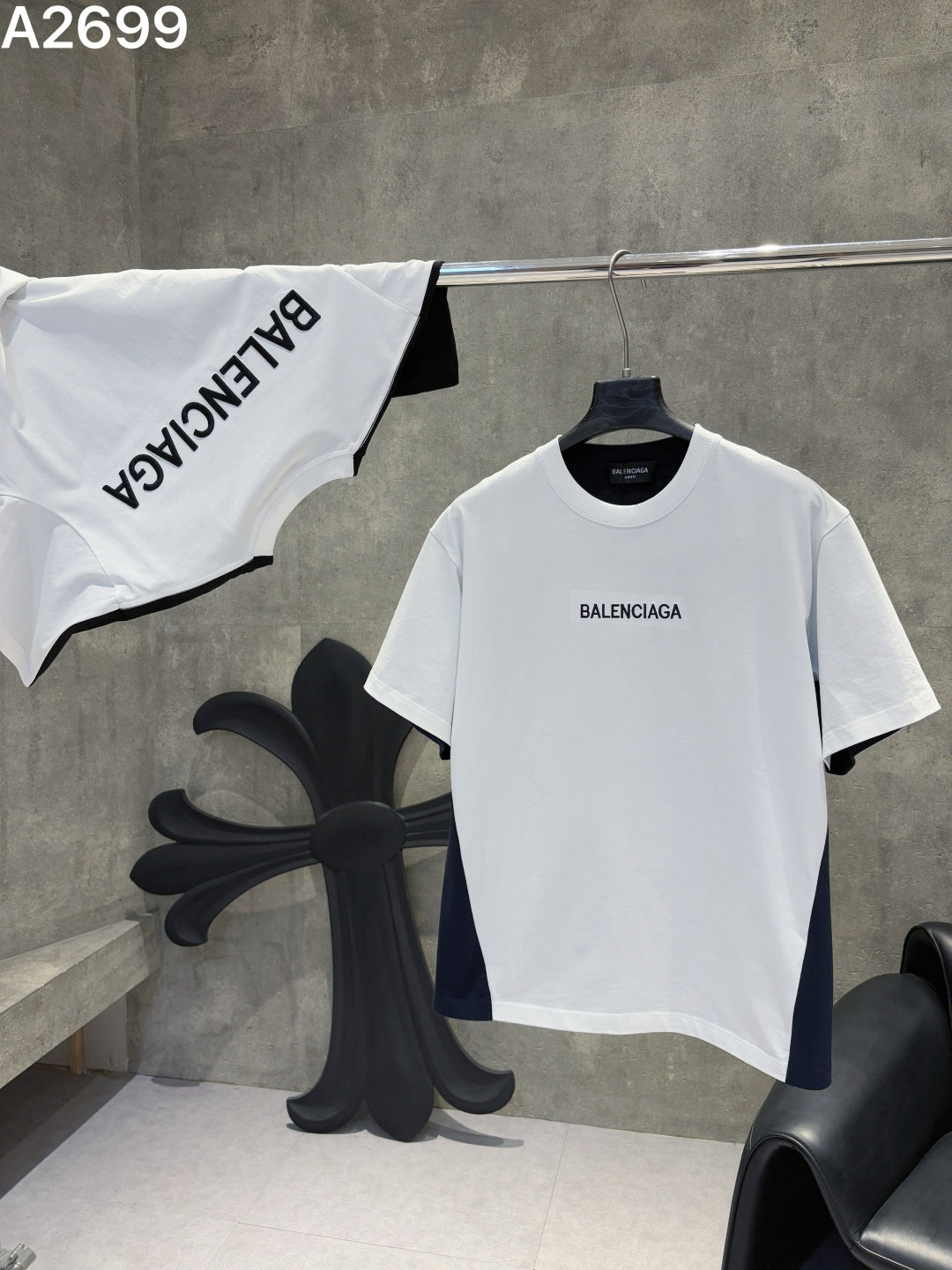 260428 New high-quality custom-made fabric embroidered T-shirt
