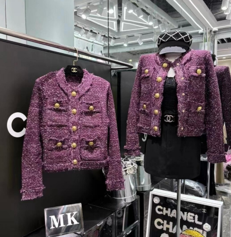 260315 New autumn-style thick knitted chic sweater coat