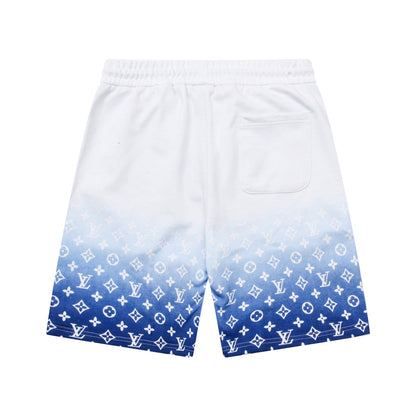 Gradient print shorts