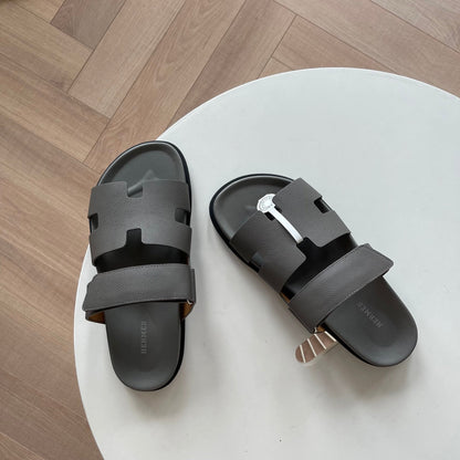 0425 The latest summer calfskin functional sandals