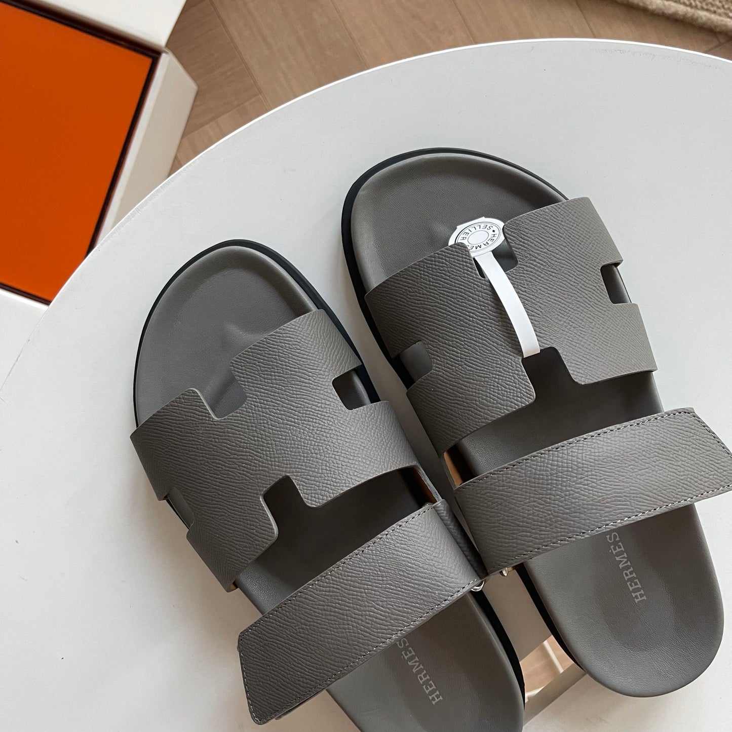 0425 The latest summer calfskin functional sandals