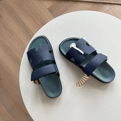 0425 The latest summer calfskin functional sandals