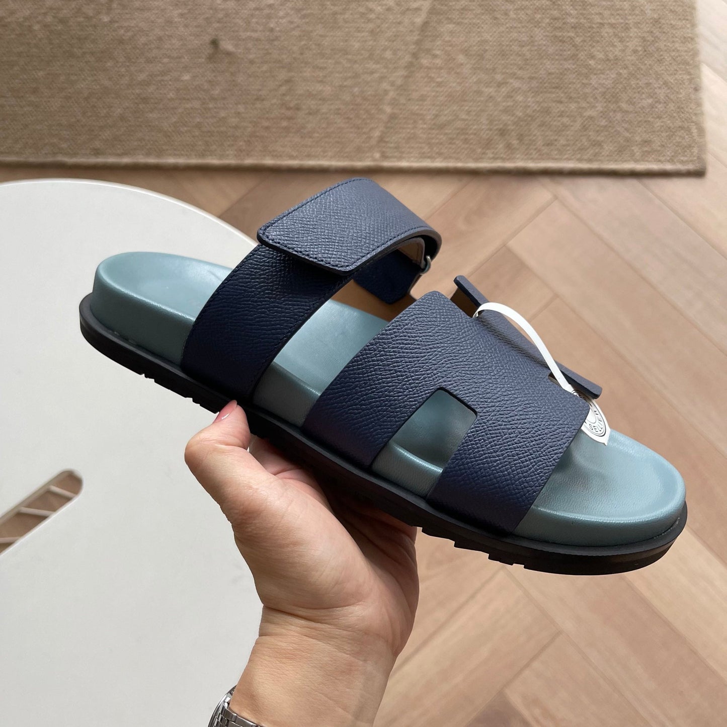 0425 The latest summer calfskin functional sandals