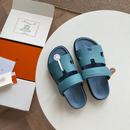 0425 The latest summer calfskin functional sandals