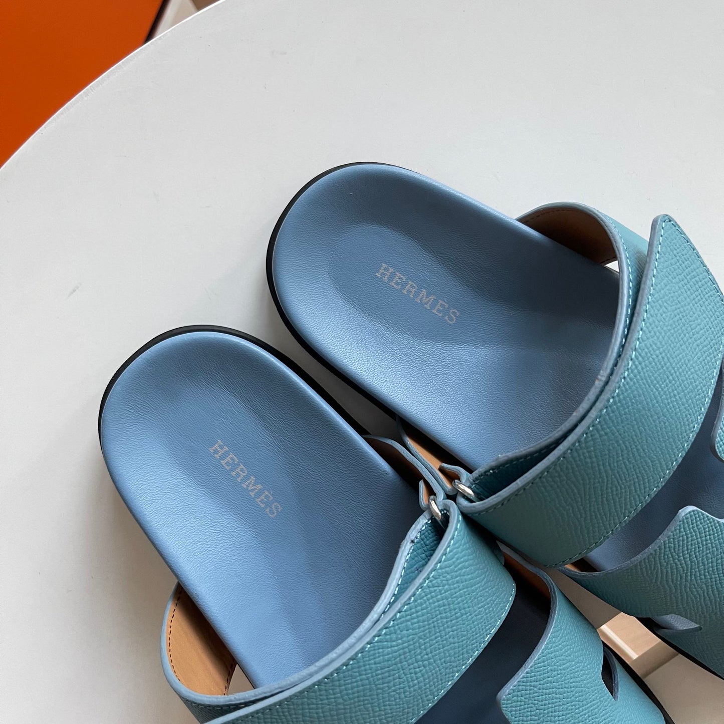 0425 The latest summer calfskin functional sandals