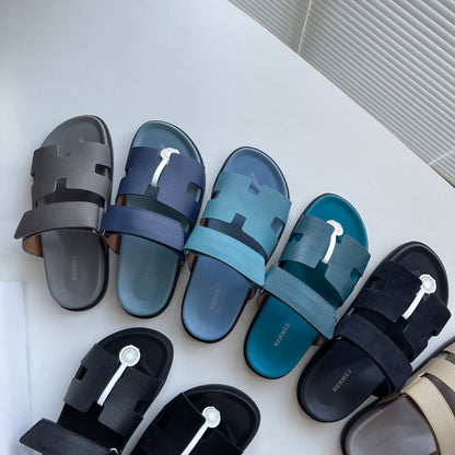 0425 The latest summer calfskin functional sandals