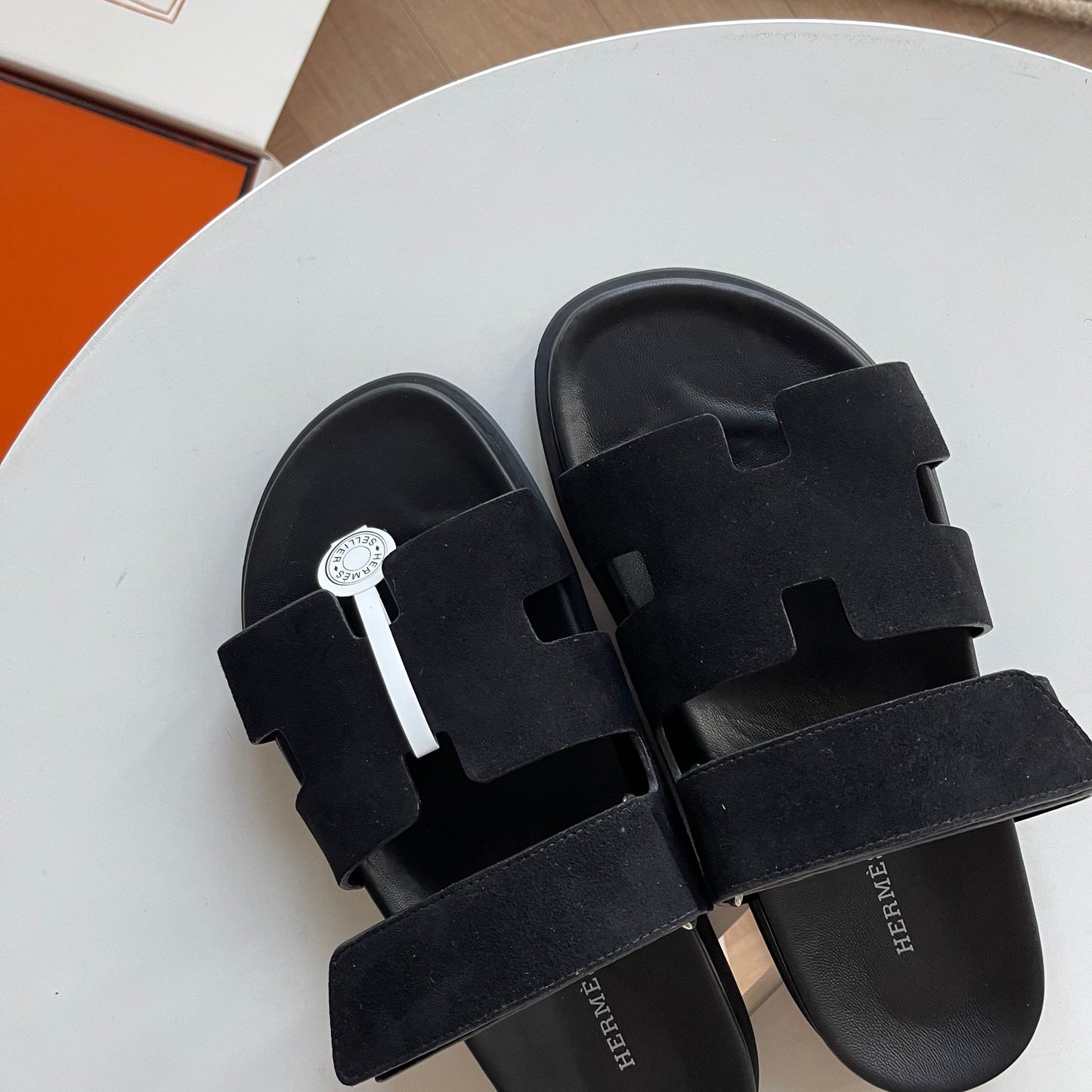 0425 The latest summer calfskin functional sandals