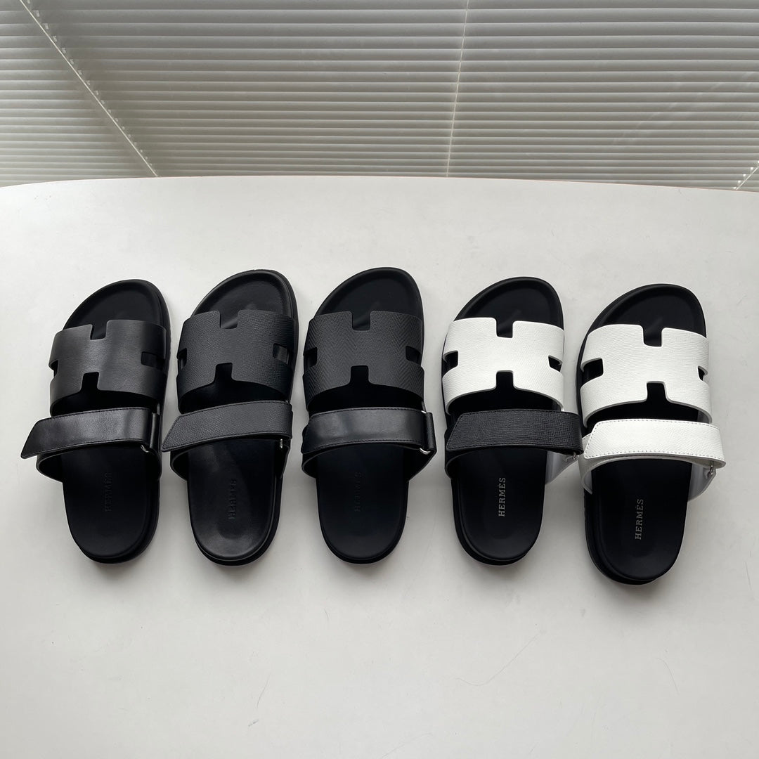 0425 The latest summer calfskin functional sandals