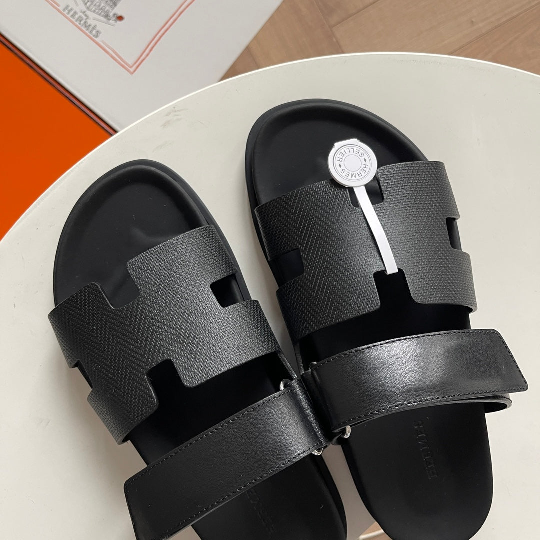 0425 The latest summer calfskin functional sandals