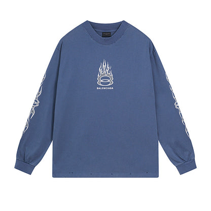 0730 New simple retro comfort sweatshirt