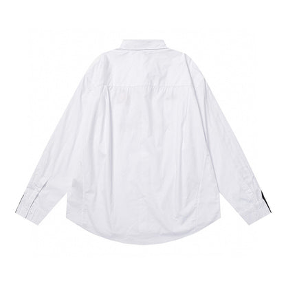 0730 New simple and stylish long-sleeved shirt