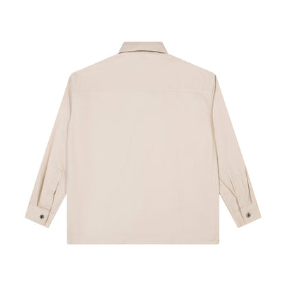 0730 New simple and stylish long-sleeved shirt