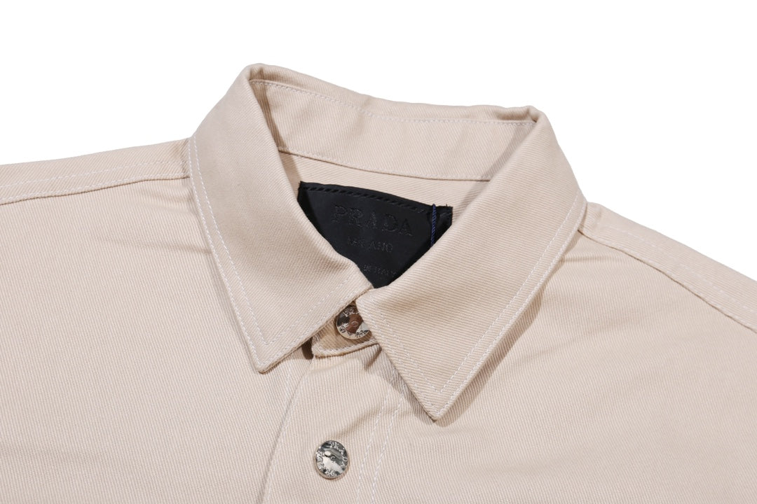 0730 New simple and stylish long-sleeved shirt