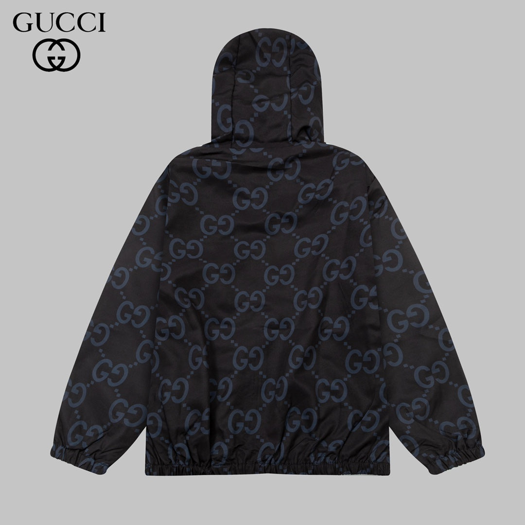 0808 New printed outdoor zipper hoodie