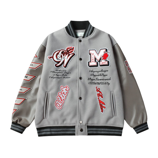 0818 New classic blockbuster baseball jacket