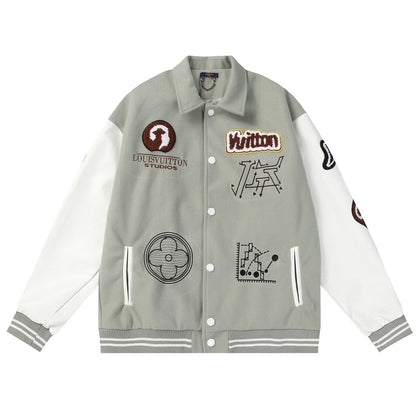 0818 New classic blockbuster baseball jacket