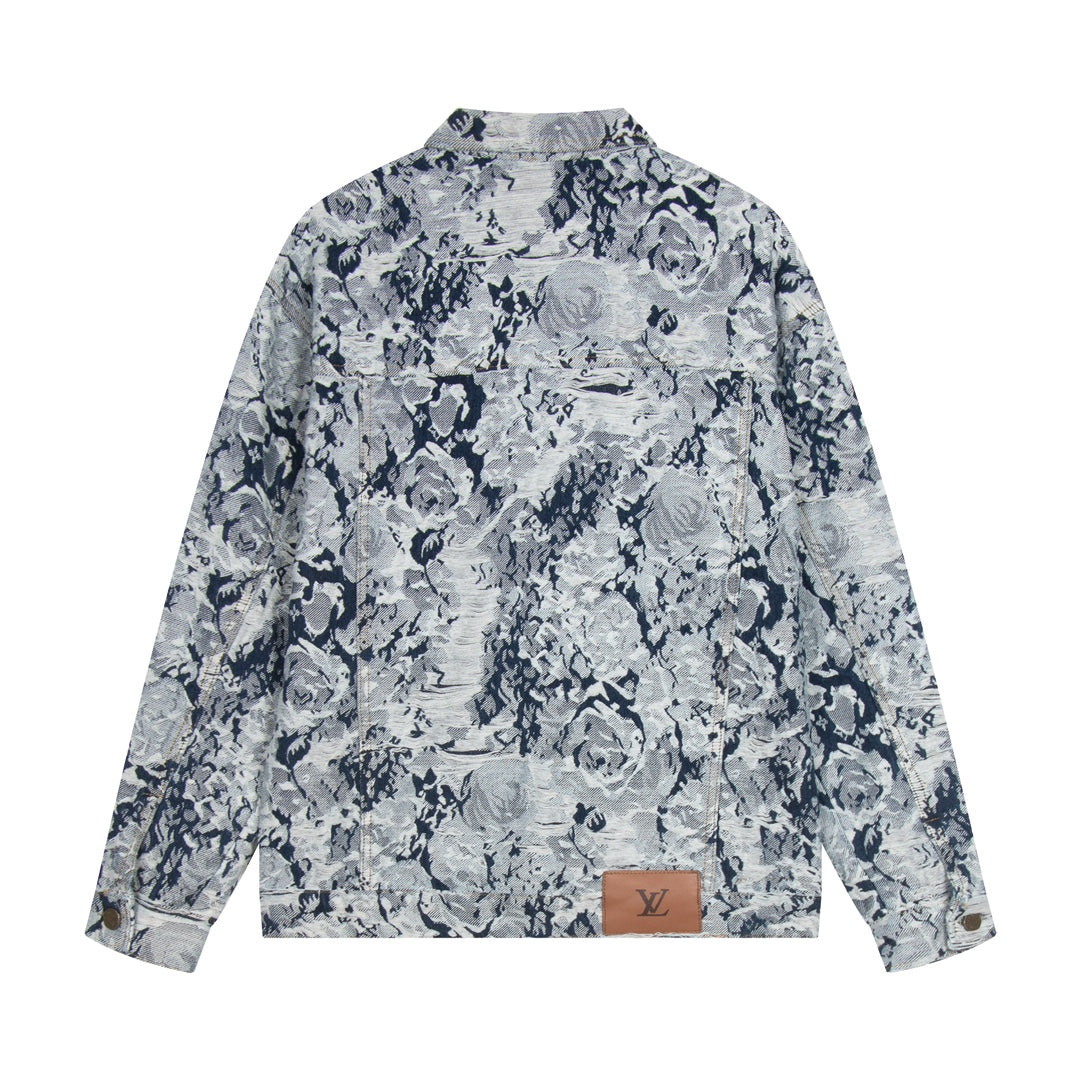 0818 New classic heavy embroidered jacket