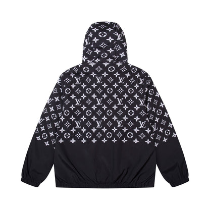 0906 New hooded zipper star jacket