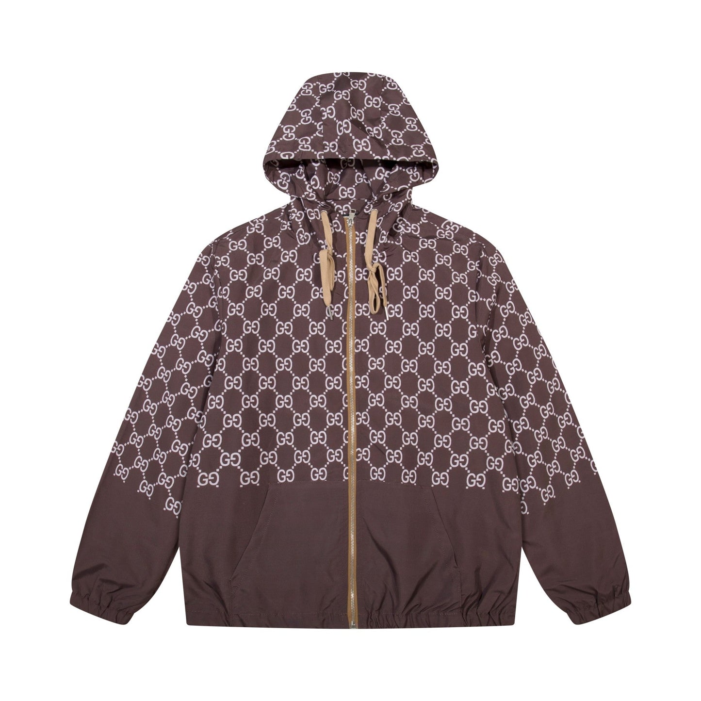 0906 New zippered printed jacket