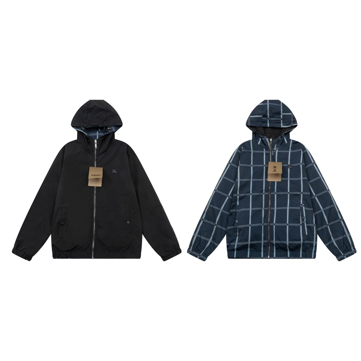 0906 New (reversible) quality hooded coat