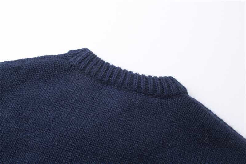 0909 New Warhorse chest knit sweater