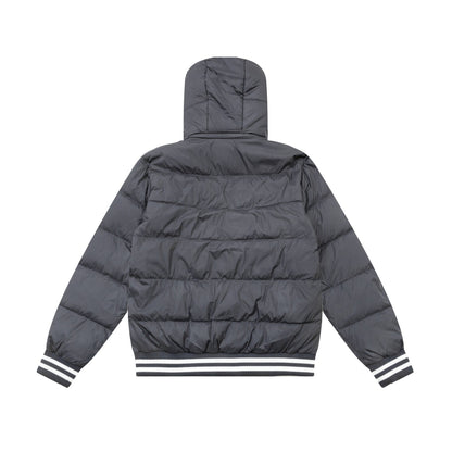0909 New hat detachable down coat
