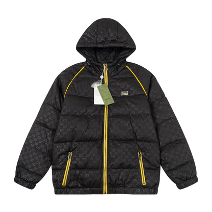 0909 New hat detachable down coat