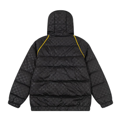 0909 New hat detachable down coat