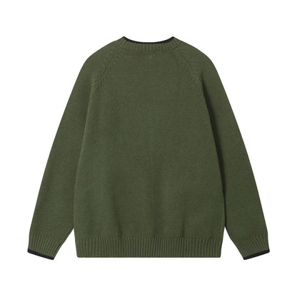 0916 Simple and practical woolen sweater