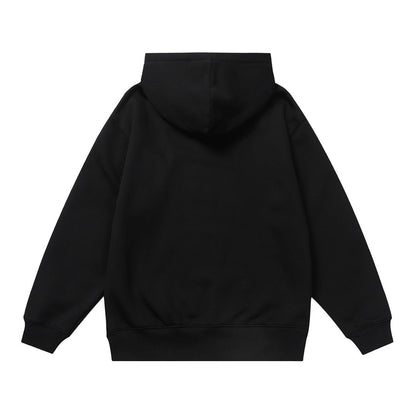 1014 Featured metal lock zipper hoodie