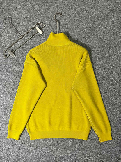 1021 High quality turtleneck design skin-friendly wool sweater