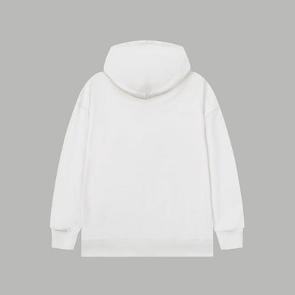 1021 New high quality feature pattern crew-neck hoodie