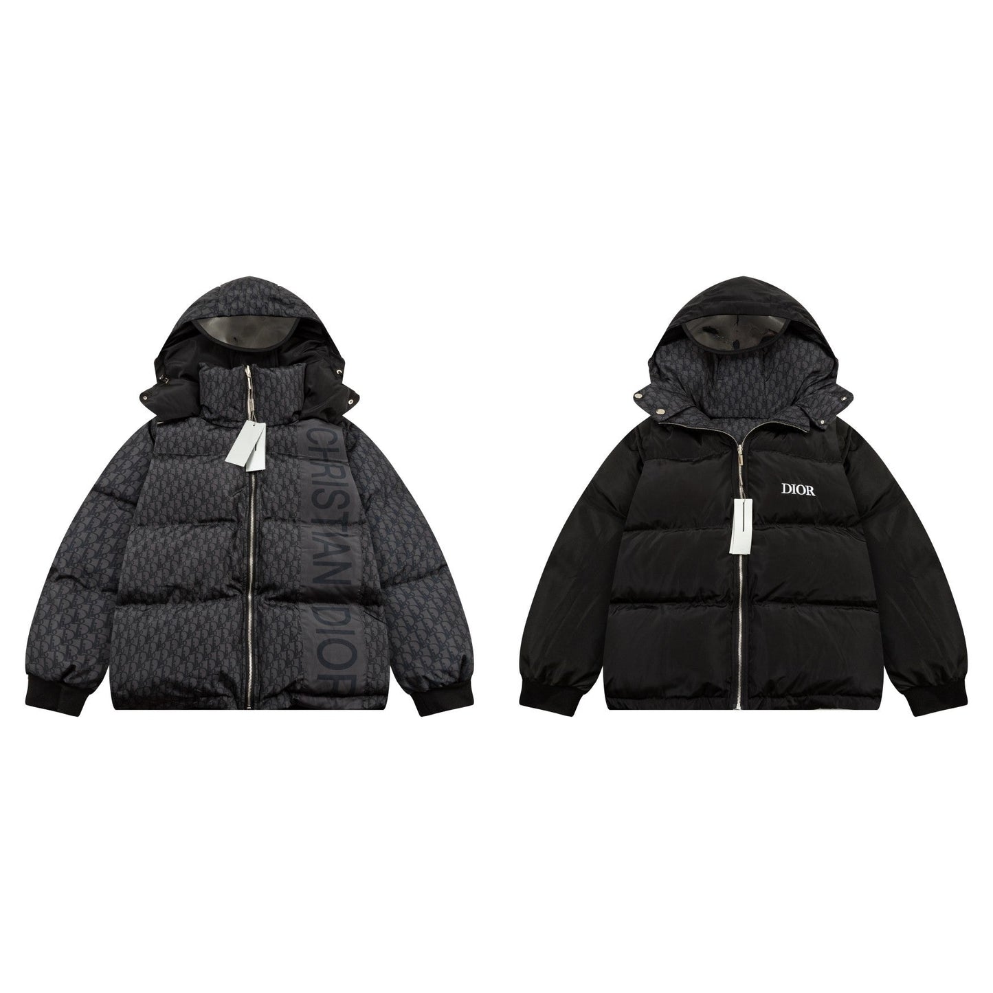 1021 New high quality double-sided down jacket