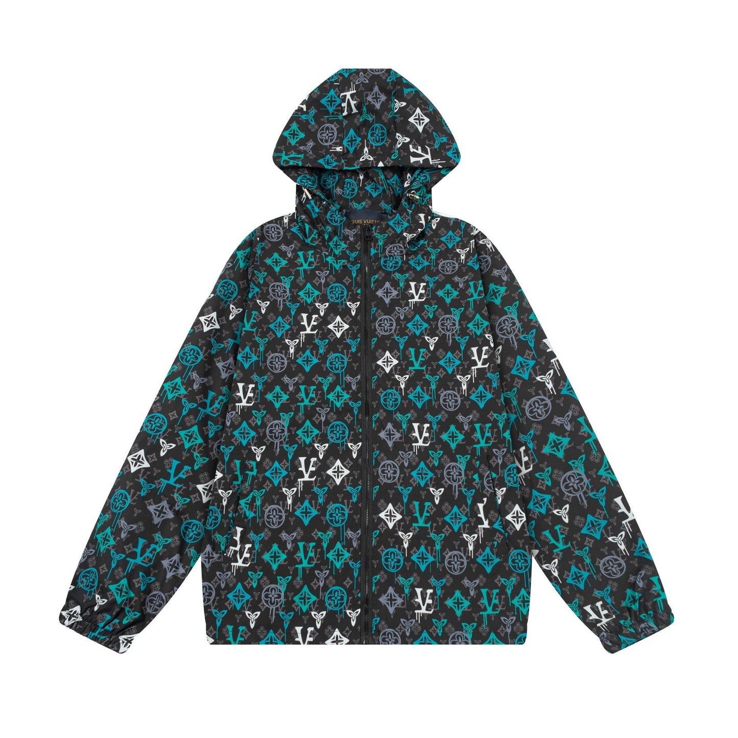 1028 New hooded windbreaker jacket