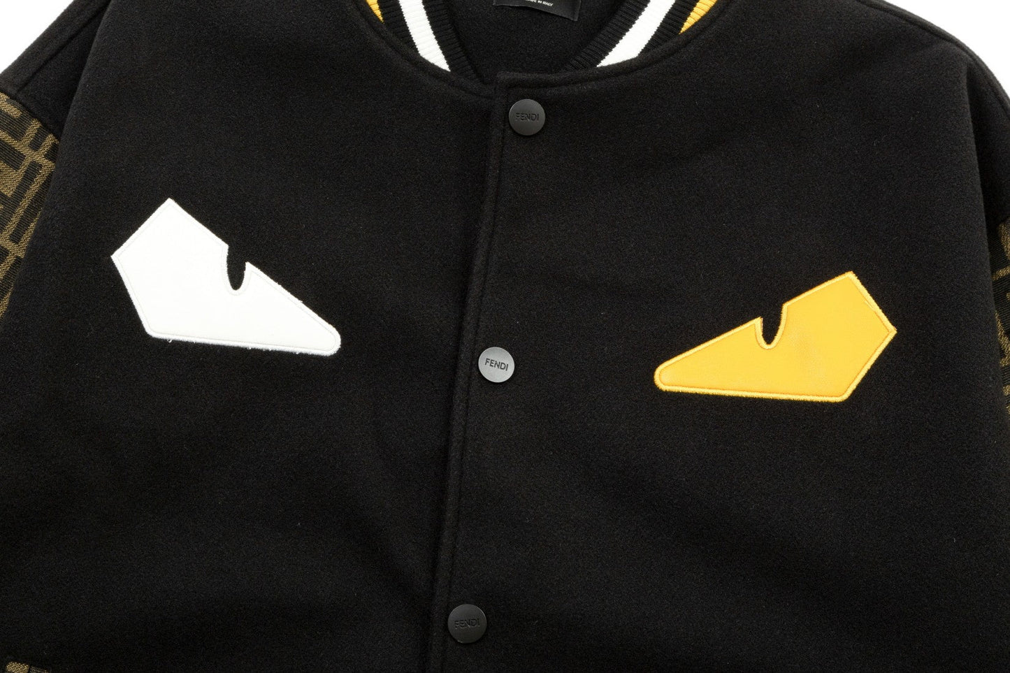 1031 The latest high quality Monster Eyes baseball jacket