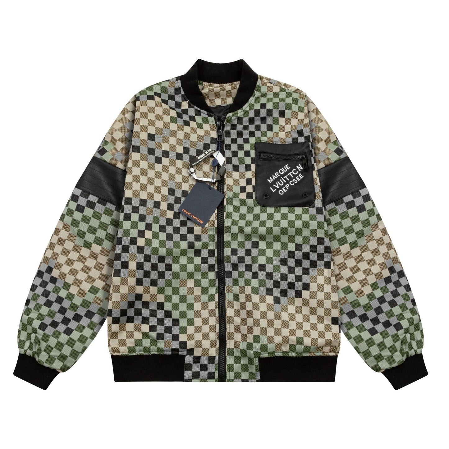 1031 The latest high quality chequered flight jacket